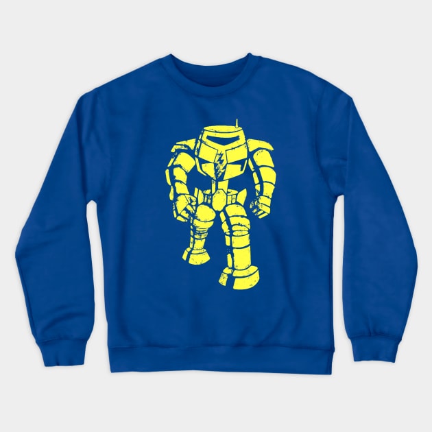 Robot Big Bang Crewneck Sweatshirt by DavidLoblaw